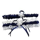 voordelige Bruiloftskousenbanden-Kant Klassieke sieraden / Vintage-stijl Bruiloft kousenband Met Strik / Elastiek Kousenbanden Bruiloft / Feesten &amp; Uitgaan