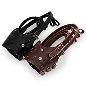 abordables Colliers, harnais et laisses pour chiens-Chien aboiement Colliers d&#039;Entraînement pour Chien Anti-aboiement Sécurité Couleur Pleine Punk