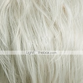 economico Parrucche di capelli veri senza cuffia-Miscela di capelli umani Parrucca Corto Liscio Taglio scalato Acconciature corte 2020 Bacca Classico Dritto Nero Biondo Marrone Naturale Senza tappo Per donna Bionda pallida Biondo miele / biondo