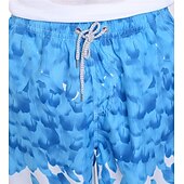 billiga boxersimbyxor för män-Herr Badshorts Boardshorts Lättvikt Snabb tork Underdelar Snörning Med fickor Simmning Surfing Strand Vattensport Tryckt Vår Sommar Höst