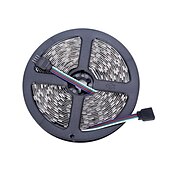お買い得  リモコンコントロール-5m 16.4ftledストリップライトrgbtvバックライト寝室キッチン装飾300x 5050smd ir44keyリモコン自己接着色変更