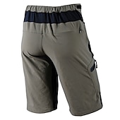 preiswerte Fahrradhosen Herren-Nuckily herren mtb shorts lycra radhose wasserdicht atmungsaktiv schnell trocknend leicht und baggy reißverschlusstaschen sommer fahrradbekleidung berg rennrad radsport fortgeschritten schwarz