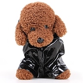 Hund Katze Regenmantel Jacke Reflexionsband Welpenkleidung Regenjacke Mode Wasserdicht Winddicht Trendy Reflektierend Wasserdicht Outdoor Hundebekleidung preiswerte Regenmantel-Hund Katze Regenmantel Jacke Reflexionsband Welpenkleidung Regenjacke Mode Wasserdicht Winddicht Trendy Reflektierend Wasserdicht Outdoor Hundebekleidung