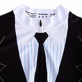 voordelige Heren shirts-Voor heren Wielrenshirt T-shirt met kostuum Grappig Korte mouw Fietsen Shirt Kleding Bovenlichaam met 3 achterzakken Bergracen Wegwielrennen Sneldrogend Reflecterende strips Achterzak Beperkt