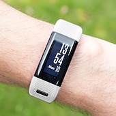 رخيصةأون عصابات ساعات Garmin-حزام إلى جارمين vivosmart HR+ / Approach X10 / X40 سيليكون إستبدال حزام مطاط قابل للتعديل متنفس عصابة الرياضة معصمه