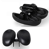 cheap Bikes &amp; Components-Bike Saddle / Bike Seat Ergonomical Dual Pad Adjustable Extra Wide / Extra Large Double Noseless PU Leather High-Density Foam PVC Cycling Road Bike Mountain Bike MTB Black