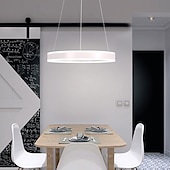 ieftine Design Cercuri-2-Light LED Lumini pandantiv Metal Acrilic Circular Pictate finisaje Contemporan modern 110-120V 220-240V