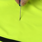 halpa Miesten takit ja liivit-Miesten Pyöräilytakki Pitkähihainen Talvi Pyörä Takki Talvi Fleecetakit Topit 3 takataskulla Maastopyöräily Maantiepyöräily Pidä lämpimänä Tuulenkestävä Fleece-vuori Hengittävä Musta Vaalean vihre