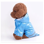 Hund Katze Regenmantel Jacke Reflexionsband Welpenkleidung Regenjacke Mode Wasserdicht Winddicht Trendy Reflektierend Wasserdicht Outdoor Hundebekleidung preiswerte Regenmantel-Hund Katze Regenmantel Jacke Reflexionsband Welpenkleidung Regenjacke Mode Wasserdicht Winddicht Trendy Reflektierend Wasserdicht Outdoor Hundebekleidung