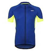 cheap Women's Jerseys-Men's Cycling Jersey Solid Color Short Sleeve Bike Jersey with 3 Rear Pockets Mountain Bike MTB Road Bike Cycling Breathability Reflective Strips Back Pocket Ultra Light Fabric Sports Dark Grey White