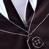 voordelige Heren shirts-Voor heren Wielrenshirt T-shirt met kostuum Grappig Korte mouw Fietsen Shirt Kleding Bovenlichaam met 3 achterzakken Bergracen Wegwielrennen Sneldrogend Reflecterende strips Achterzak Beperkt
