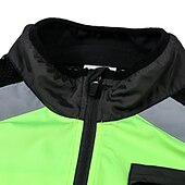 voordelige Herenjassen &amp; Gilets-WOSAWE Voor heren Wielrenvest Mouwloos Bergracen Wegwielrennen Marine Zwart Groen Fietsen Ves / Mouwloos Shirt Winddicht Reflecterende strips Achterzak Sport Effen Kleur Kleding / Gevorderd / Rekbaar