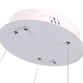ieftine Design Cercuri-2-Light LED Lumini pandantiv Metal Acrilic Circular Pictate finisaje Contemporan modern 110-120V 220-240V