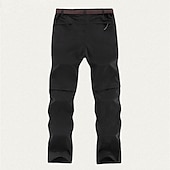 economico Pantaloni e pantaloncini-Per uomo Pantaloni convertibili Pantaloni da escursione Estate Esterno Impermeabile Traspirante Asciugatura rapida Multi Pocket Pantalone / Sovrapantaloni Pantaloni Vita elastica Verde militare Cachi