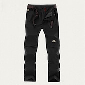 economico Pantaloni e pantaloncini-Per uomo Pantaloni convertibili Pantaloni da escursione Estate Esterno Impermeabile Traspirante Asciugatura rapida Multi Pocket Pantalone / Sovrapantaloni Pantaloni Vita elastica Verde militare Cachi