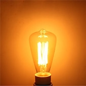 cheap Incandescent Bulbs-10pcs 40 W E14 ST48 Warm White 2200-2700 k Retro / Dimmable / Decorative Incandescent Vintage Edison Light Bulb 220-240 V