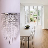 Недорогие Настенные светильники с незаметным креплением-Промывать настенные светильники для монтажа Гостиная Спальня настенный светильник 110-120Вольт 220-240Вольт 5 W / E14 / CE