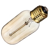 olcso Hagyományos izzók-6db dimmable t45 40w e27 meleg fehér színű dekoratív retro izzók vintage edison izzók ac220-240v