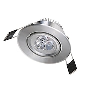 economico Lampade LED ad incasso-6 pz 3 W 300 lm 3 Perline LED Facile da installare A incasso Luci a sospensione Bianco caldo Luce fredda 85-265 V Commerciale Casa / ufficio Salotto / sala da pranzo / RoHs / CE