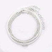 voordelige Lichaamssieraden-Dames Enkelband Enkele Draad Romantisch Enkelring  Sieraden Wit Voor Straat Uitgaan