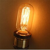 olcso Hagyományos izzók-6db dimmable t45 40w e27 meleg fehér színű dekoratív retro izzók vintage edison izzók ac220-240v