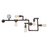 preiswerte Wandleuchten-Rustikal / Ländlich Landhaus Stil Wandlampen Metall Wandleuchte 110-120V 220-240V 40 W / E26 / E27