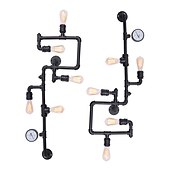 preiswerte Wandleuchten-Rustikal / Ländlich Landhaus Stil Wandlampen Metall Wandleuchte 110-120V 220-240V 40 W / E26 / E27
