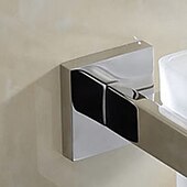 olcso Vécékefetartók-WC kefetartó szett új kivitelben, modern rozsdamentes acél falra szerelhető ezüstös 1db