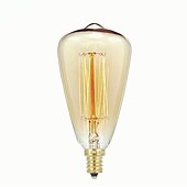 cheap Incandescent Bulbs-10pcs 40 W E14 ST48 Warm White 2200-2700 k Retro / Dimmable / Decorative Incandescent Vintage Edison Light Bulb 220-240 V