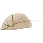 cheap Party Hats-100% Wool Kentucky Derby Hat / Hats with Bowknot 1pc Casual / Daily Wear Headpiece