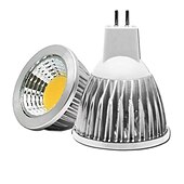 economico Lampadine-zdm 10pcs dimmerabile 5w mr16 pannocchia 400-450 lm bianco caldo / freddo bianco / naturale whitea 40 gradi angolo fascio spotlight ac / dc12v