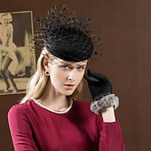 preiswerte Faszinationen-100% Wolle Kentucky Derby-Hut / Kopfbedeckung mit Schleife 1pc Normal / Freizeitskleidung Kopfschmuck