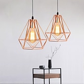 voordelige Eilandlichten-20 cm Plafond Lichten &amp; hangers Metaal meetkundig Goud Hedendaagse / Artistiek AC100-240V