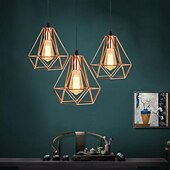 voordelige Eilandlichten-20 cm Plafond Lichten &amp; hangers Metaal meetkundig Goud Hedendaagse / Artistiek AC100-240V