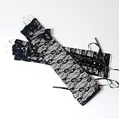 levne Příslušenství a další-Řvoucí 20s Punk a gotika 17. století Rukavice Morový doktor Pevná barva Slátanina Maškarní kostým Dámské Rukavice