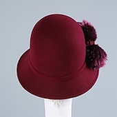 abordables Sombreros de Fiesta-Sombreros con Pompón 1 PC Casual Celada