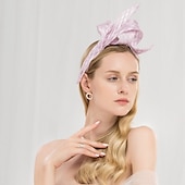 economico Fascinator-100% lino Cappello Kentucky Derby / Cerchietti con Colore Puro 1 pc Matrimonio / Festa / Serata Copricapo