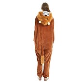 Недорогие Костюмы-комбинезоны-Для подростков Взрослые Животное Кролик Полотняное плетение Пижамы Камуфляж Костюм-комбинезон Карнавальный костюм Кролик Цельные пижамы Кигуруми Пижамы Забавный костюм Для Муж. и жен.