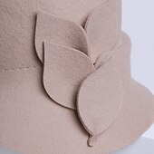 cheap Party Hats-Wool Hats with Pure Color 1pc Casual Headpiece