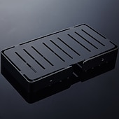 رخيصةأون الصبانات-أطباق الصابون&amp;amp; حوامل مجوفة من الستانلس ستيل الحديث 1 قطعة - حمام / حمام فندقي مفرد مثبت على الحائط / مستطيل