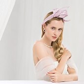 economico Fascinator-100% lino Cappello Kentucky Derby / Cerchietti con Colore Puro 1 pc Matrimonio / Festa / Serata Copricapo