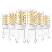 cheap LED Bi-pin Lights-6pcs 10 W LED Bi-pin Lights 600-800 lm G9 T 86 LED Beads SMD 2835 Warm White Cold White Natural White 220-240 V