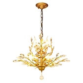 cheap Candle-Style Design-7-Light 60 cm Chandelier Metal Electroplated 110-120V 220-240V