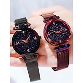 economico Orologi al quarzo-Orologio da polso Quarzo per Da donna Analogico Quarzo stella splendente Moda Lusso Informale Bling Con diamantini Lega Lega
