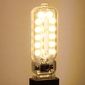 cheap LED Bi-pin Lights-5pcs 10pcs G9 LED Bi-pin Lights 6W 450-550lm 22 LED Beads SMD 2835 T Bulb Shape Dimmable Warm White Cold White 220-240V 110-130V RoHS for Chandeliers Accent Lights Under Cabinet Puck Light