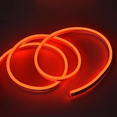 Χαμηλού Κόστους Neon LED Φώτα-BRELONG® 5m Ευέλικτες LED Φωτολωρίδες 600 LEDs 1pc Θερμό Λευκό Άσπρο Κόκκινο Αδιάβροχη Πάρτι Διακοσμητικό 220-240 V