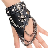 abordables Accesorios y más-Punk y gótico Medieval Steampunk Baile de Máscaras Conjunto de accesorios Doctor de plaga Novedad Disfraz Hombre Mujer Víspera de Todos los Santos Carnaval Discoteca Fiesta Juventud Adulto 1 Brazalete