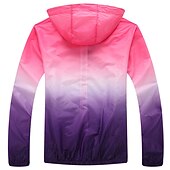 cheap Outdoor Jackets-Men&#039;s Women&#039;s Hiking Jacket Hiking Skin Jacket Hiking Windbreaker Summer Outdoor Waterproof UV Sun Protection Sunscreen Windproof Hoodie Ultraviolet Resistant Jacket Raincoat Camping / Hiking Fishing
