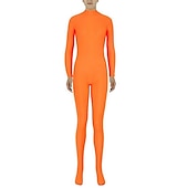 billiga Matt-Zentai-kostymer Kattdräkt Huddräkt Karnevalsdräkt Helkroppsdräkt Herr Dam Kön Solid färg Spandex Lykra Kostym för Vuxna