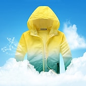 cheap Outdoor Jackets-Men&#039;s Women&#039;s Hiking Jacket Hiking Skin Jacket Hiking Windbreaker Summer Outdoor Waterproof UV Sun Protection Sunscreen Windproof Hoodie Ultraviolet Resistant Jacket Raincoat Camping / Hiking Fishing